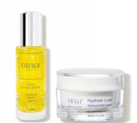 Obagi Daily Hydro Drops Facial Serum and Hydrate Luxe (Kit)